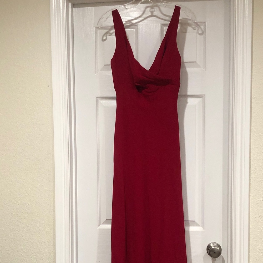 Nicole Miller Women's Sleeveless Red Dress